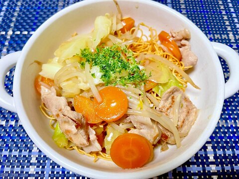 フライパンだけの簡単調理!皿うどん